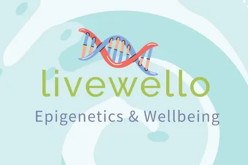 Photo of the Livewello DNA test kit