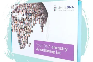 Photo of the Living DNA DNA test kit