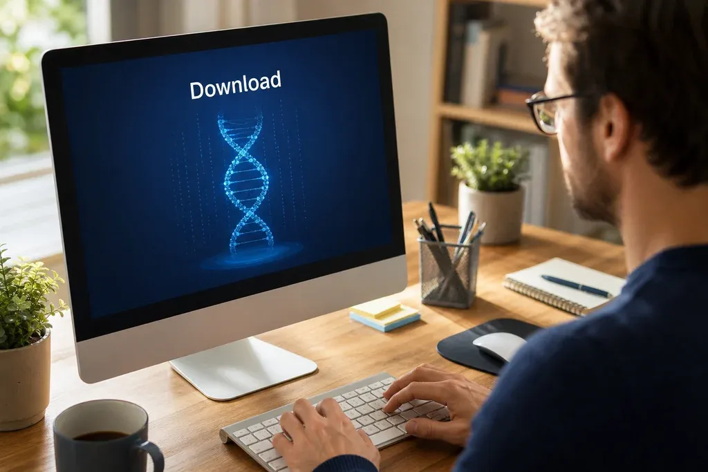 How to Download your DNA Data - Guide for Ancestry, 23andMe, and Other Testing Companies 6
